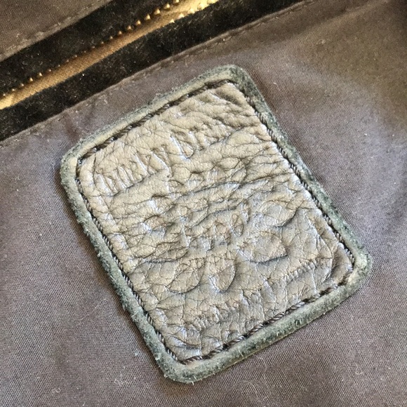 Lucky Brand Leather Large Vintage Boho Y2K Shoulder Bag Purse - Picture 7 of 12